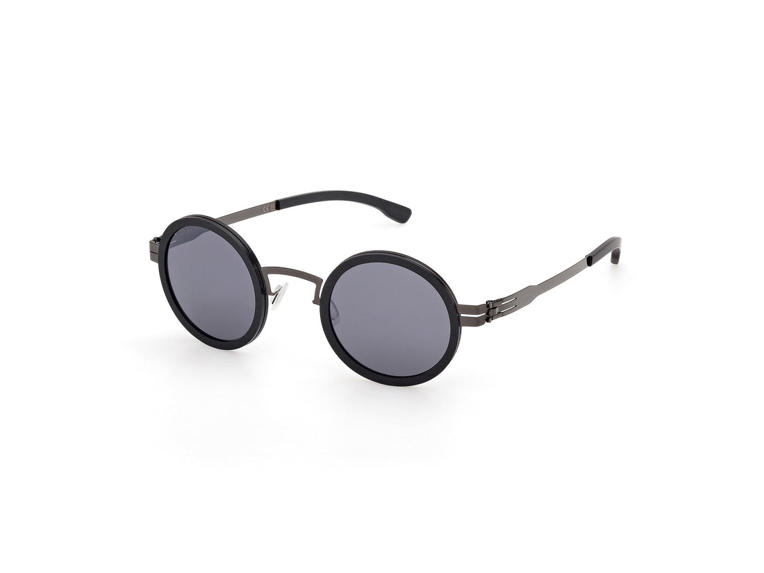 Translation missing: es.seo.product.type.gafas-de-sol ic! berlin ic0030 bent 05a negro round unisex talla 43mm - Translation missing: es.seo.product.alt.imagen-principal