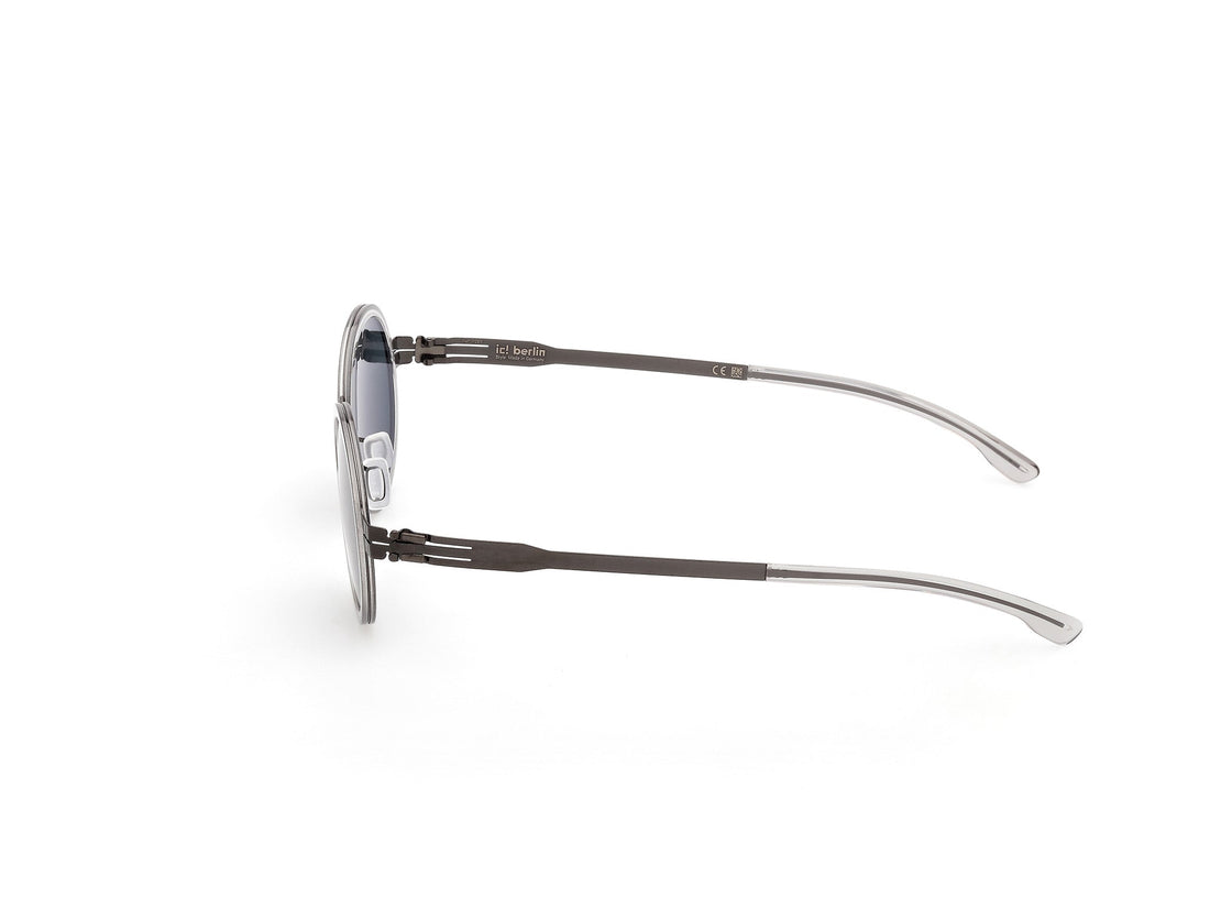 Translation missing: es.seo.product.type.gafas-de-sol ic! berlin ic0030 bent 05n negro round unisex talla 43mm - Translation missing: es.seo.product.alt.imagen-secundaria