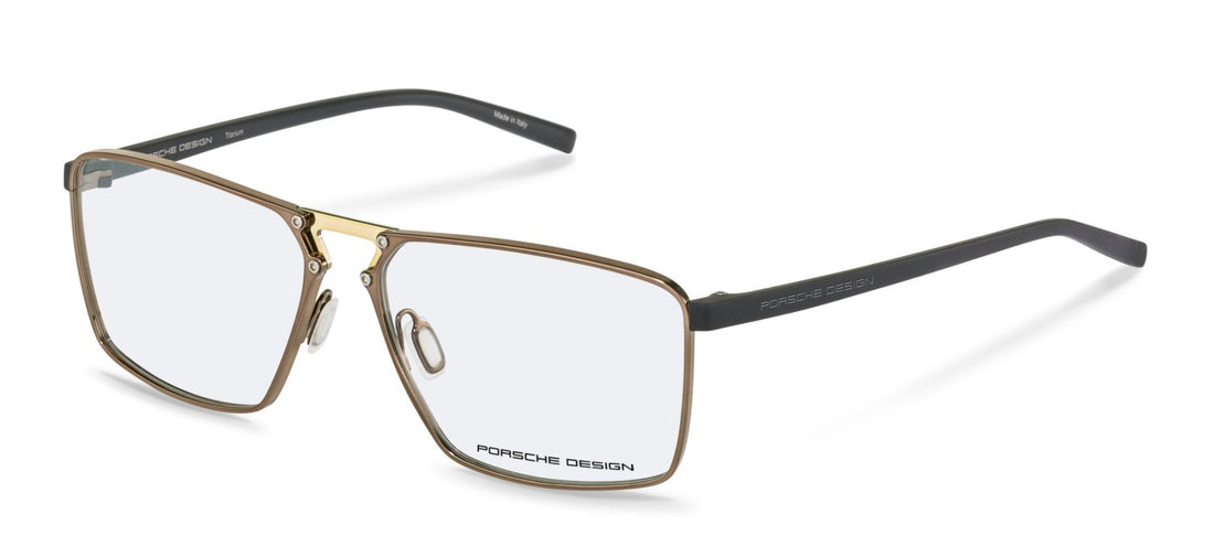 Translation missing: es.seo.product.type.gafas-graduadas porsche design porsche p8764 d000 marron rectangle masculino talla 58mm - Translation missing: es.seo.product.alt.imagen-principal