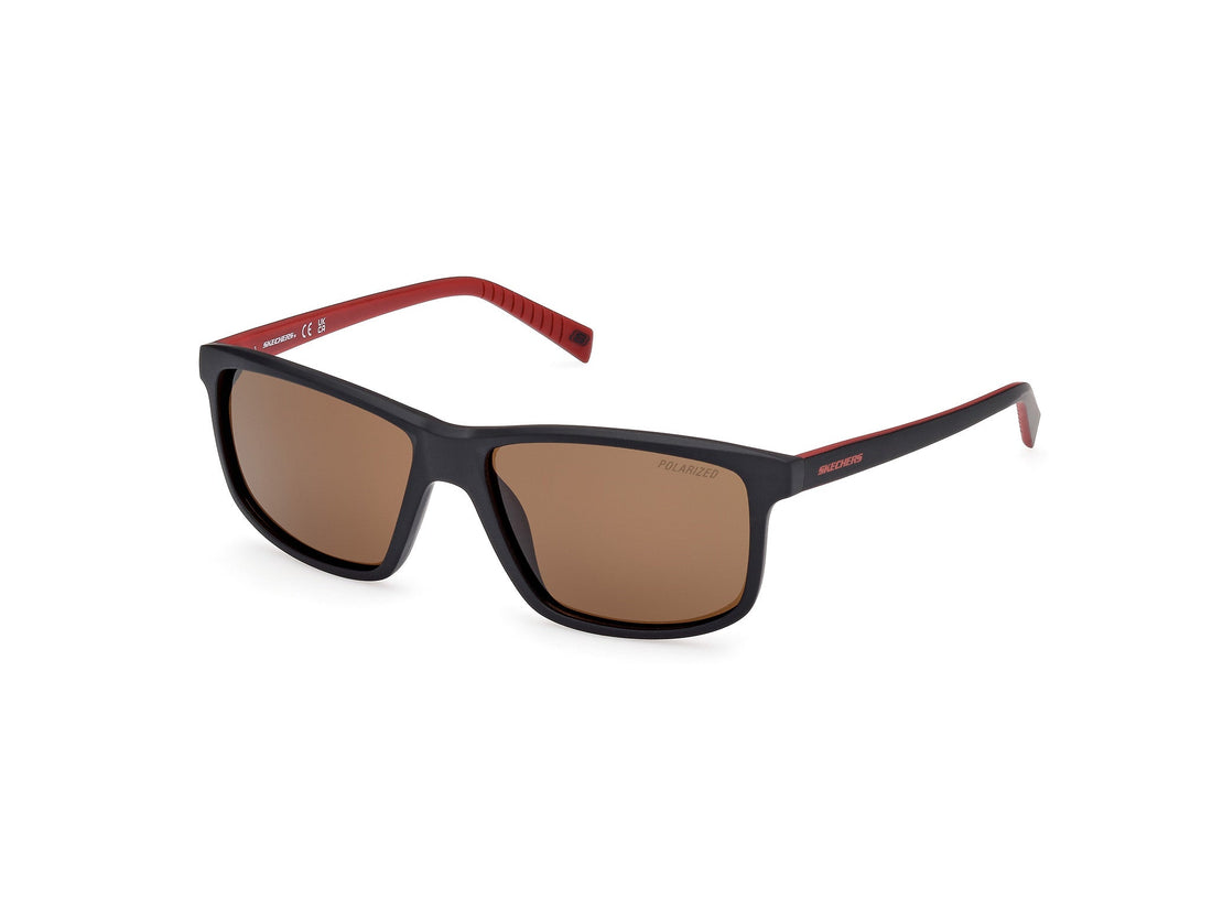 Translation missing: es.seo.product.type.gafas-de-sol skechers se6291 02h negro masculino talla 57mm - Translation missing: es.seo.product.alt.imagen-principal