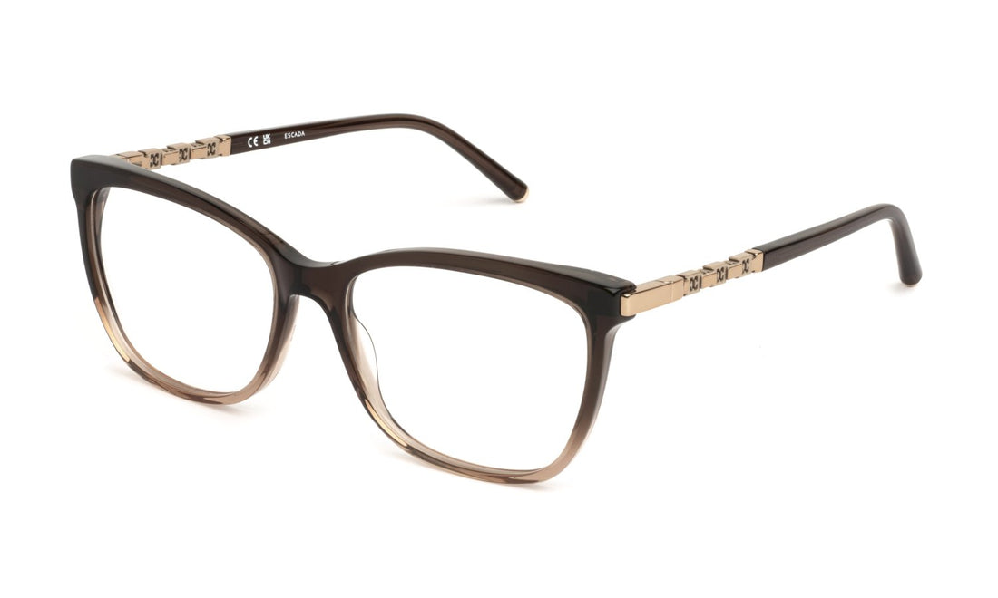 Translation missing: es.seo.product.type.gafas-graduadas escada vese70 0n66 marron square femenino talla 55mm - Translation missing: es.seo.product.alt.imagen-principal
