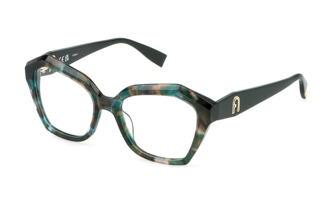 Translation missing: es.seo.product.type.gafas-graduadas furla vfu822 06e3 havana geometric femenino talla 53mm - Translation missing: es.seo.product.alt.imagen-principal