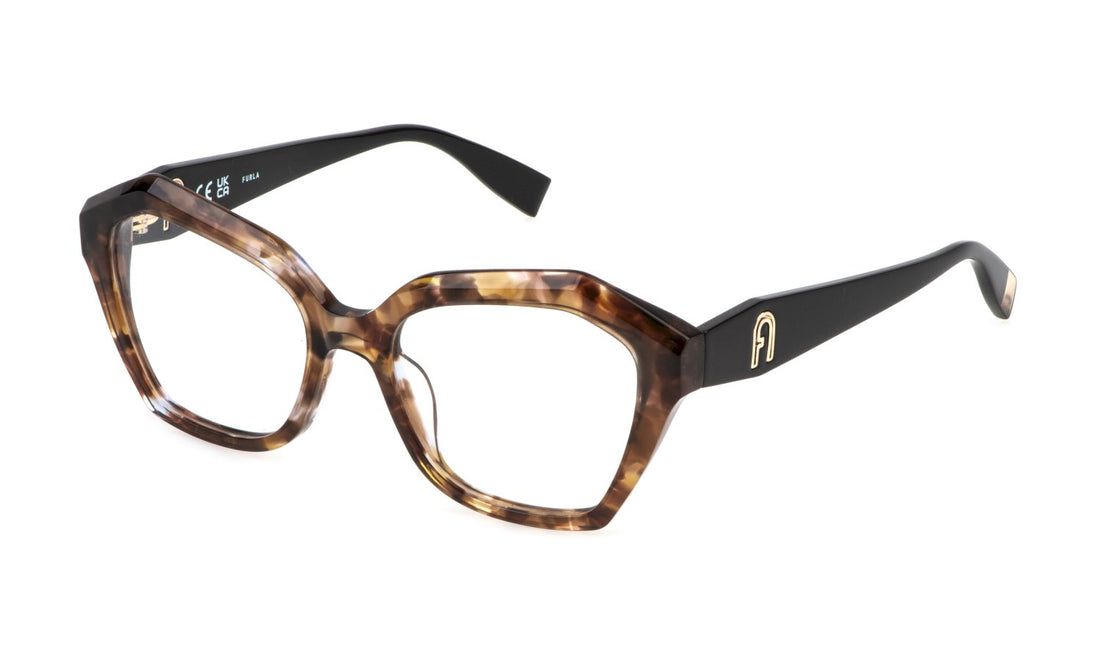 Translation missing: es.seo.product.type.gafas-graduadas furla vfu822 0710 marron geometric femenino talla 53mm - Translation missing: es.seo.product.alt.imagen-principal