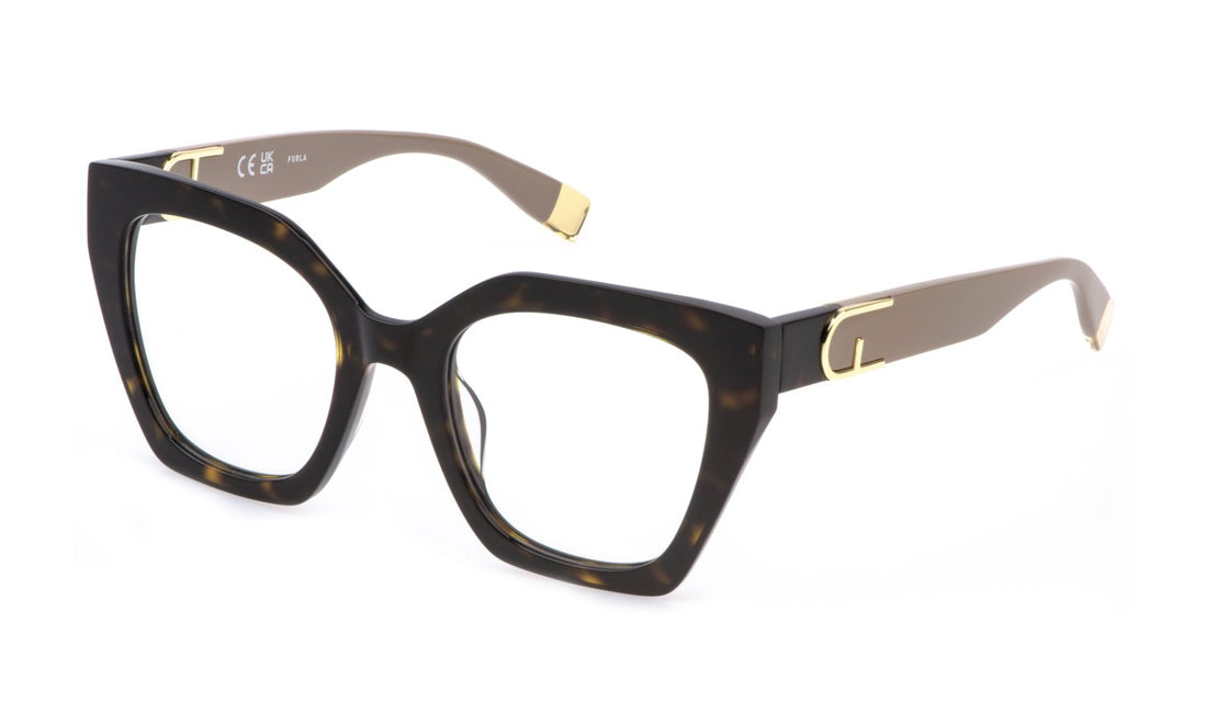 Translation missing: es.seo.product.type.gafas-graduadas furla vfu824v 0722 havana square femenino talla 52mm - Translation missing: es.seo.product.alt.imagen-principal
