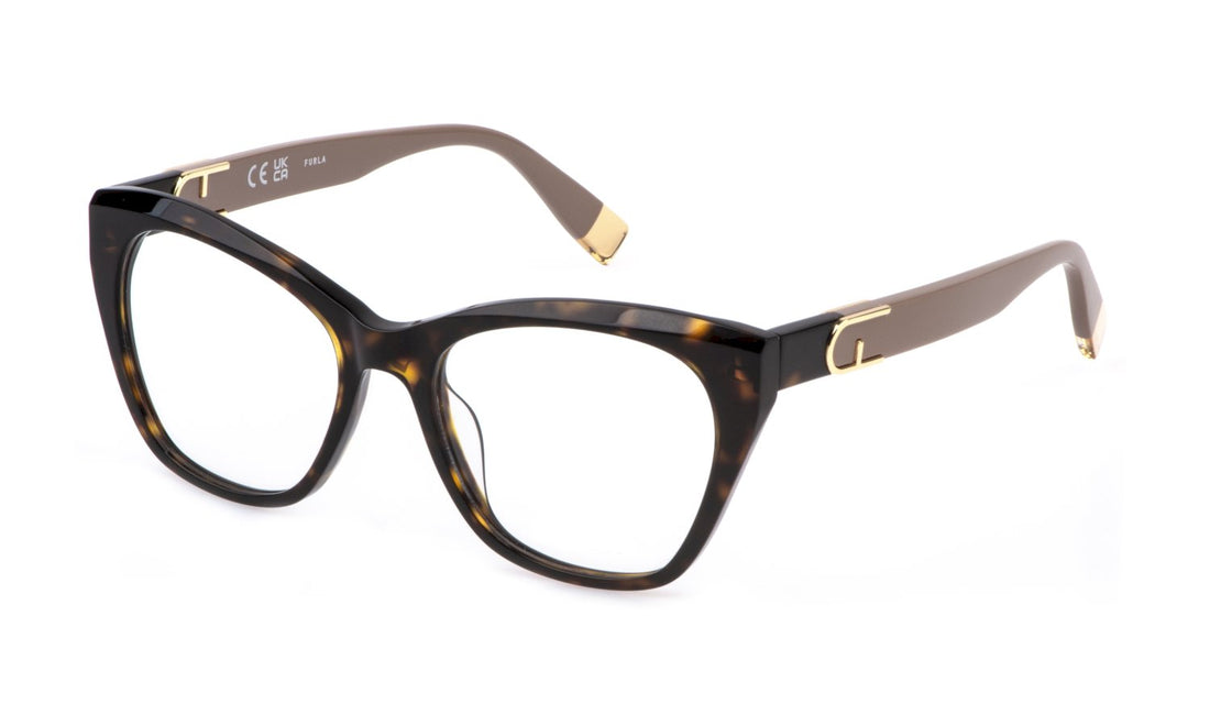 Translation missing: es.seo.product.type.gafas-graduadas furla vfu825v 0722 havana cat eye femenino talla 53mm - Translation missing: es.seo.product.alt.imagen-principal