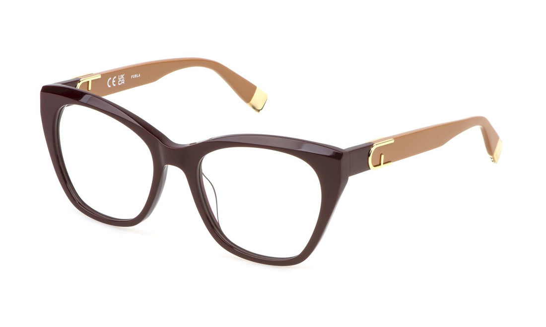 Translation missing: es.seo.product.type.gafas-graduadas furla vfu825v 0g96 burdeos cat eye femenino talla 53mm - Translation missing: es.seo.product.alt.imagen-principal