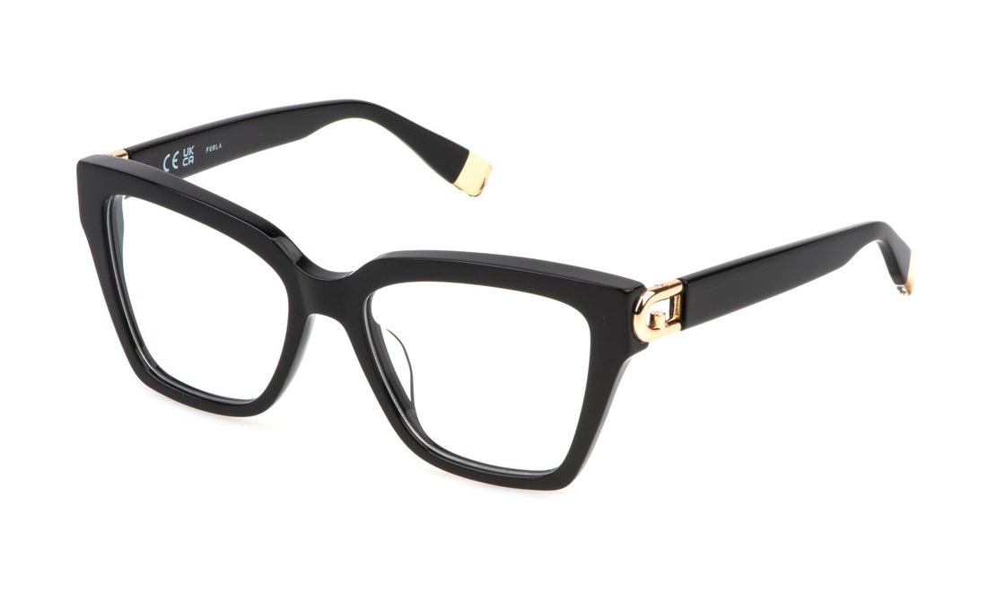 Translation missing: es.seo.product.type.gafas-graduadas furla vfu826 0700 negro square femenino talla 53mm - Translation missing: es.seo.product.alt.imagen-principal