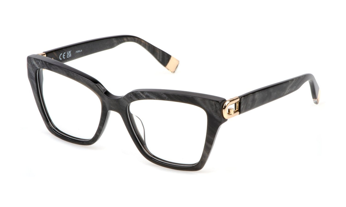 Translation missing: es.seo.product.type.gafas-graduadas furla vfu826 0701 negro square femenino talla 53mm - Translation missing: es.seo.product.alt.imagen-principal