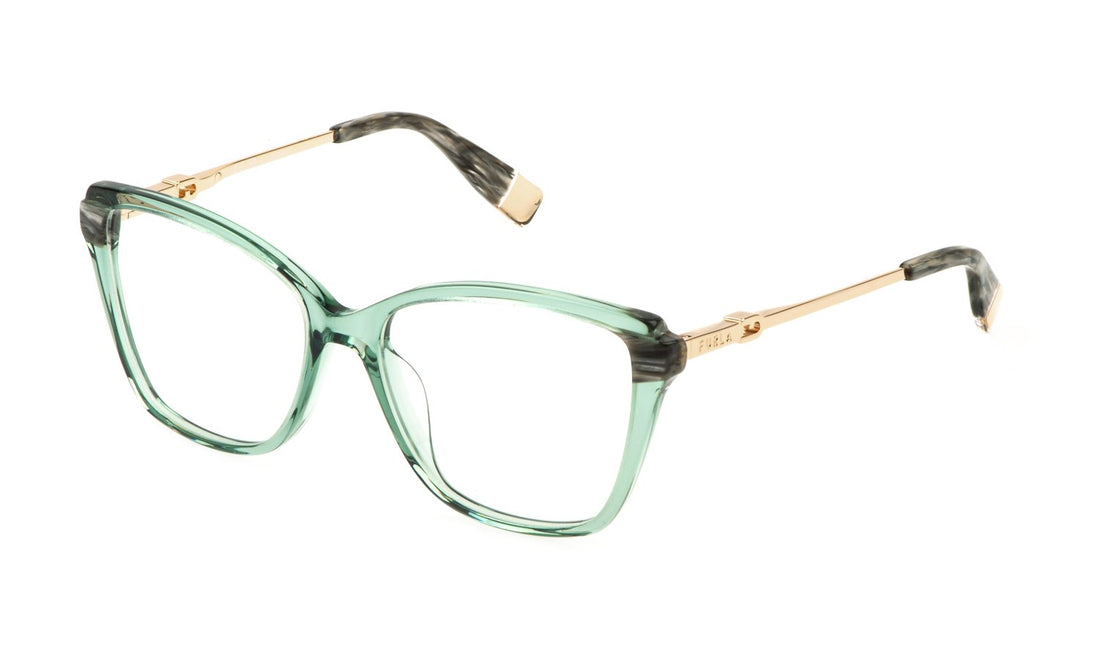 Translation missing: es.seo.product.type.gafas-graduadas furla vfu830 03ge verde square femenino talla 54mm - Translation missing: es.seo.product.alt.imagen-principal