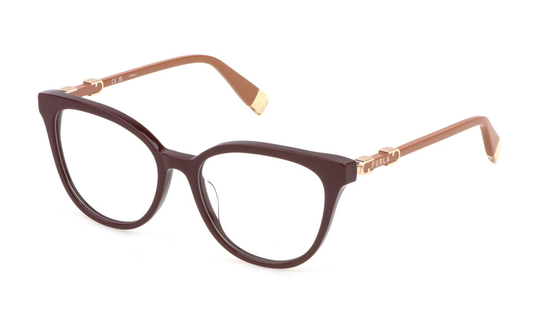 Translation missing: es.seo.product.type.gafas-graduadas furla vfu832 0g96 burdeos butterfly femenino talla 52mm - Translation missing: es.seo.product.alt.imagen-principal