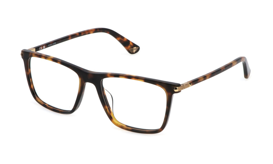 Translation missing: es.seo.product.type.gafas-graduadas police vplp12 0c10 havana square masculino talla 53mm - Translation missing: es.seo.product.alt.imagen-principal