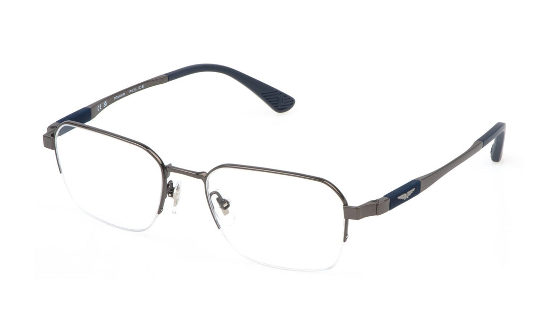 Translation missing: es.seo.product.type.gafas-graduadas police vplp16 0568 plateado square masculino talla 53mm - Translation missing: es.seo.product.alt.imagen-principal