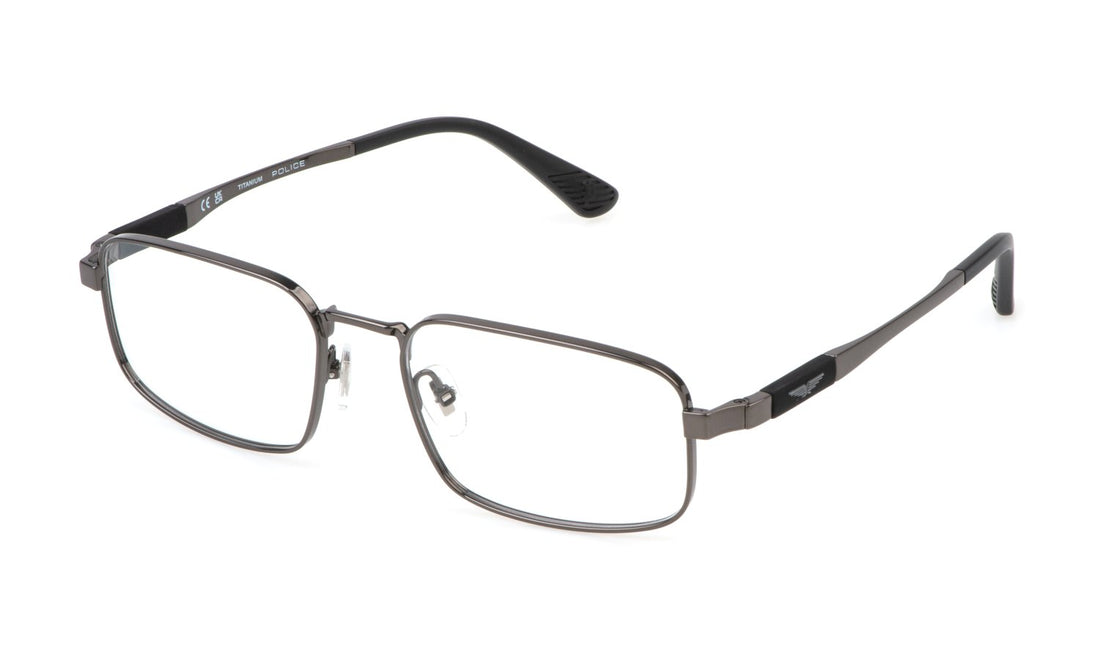Translation missing: es.seo.product.type.gafas-graduadas police vplp17 568y plateado square masculino talla 55mm - Translation missing: es.seo.product.alt.imagen-principal