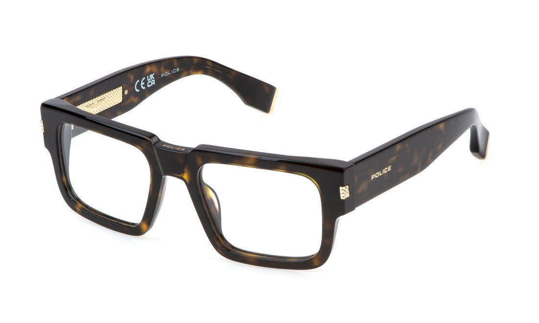 Translation missing: es.seo.product.type.gafas-graduadas police vplp18 0722 havana square masculino talla 52mm - Translation missing: es.seo.product.alt.imagen-principal