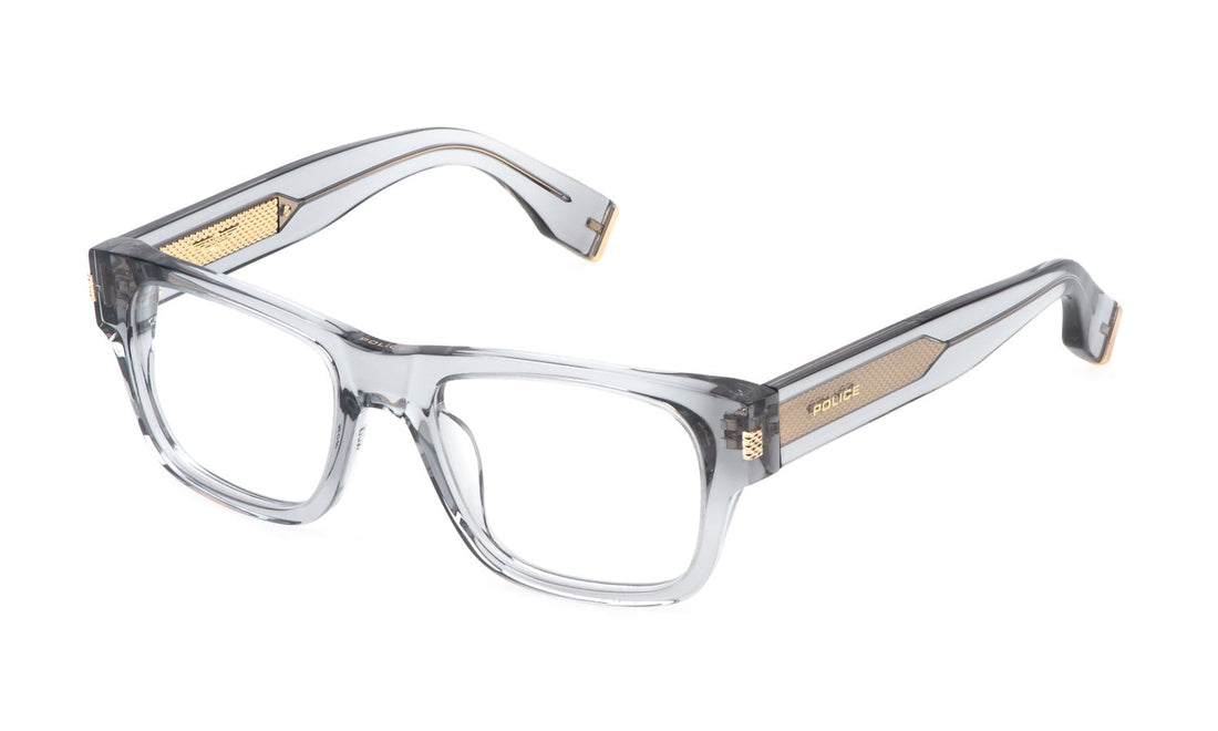 Translation missing: es.seo.product.type.gafas-graduadas police vplp19 04g0 gris square masculino talla 52mm - Translation missing: es.seo.product.alt.imagen-principal