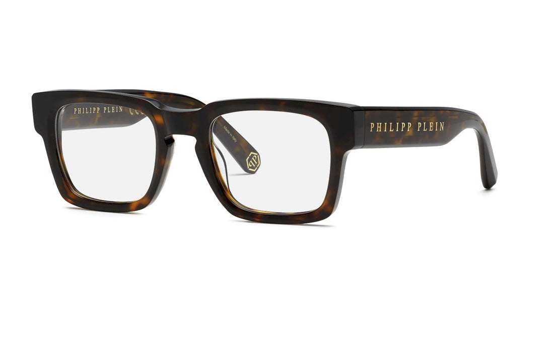 Translation missing: es.seo.product.type.gafas-graduadas philipp plein vpp145m 0722 havana square masculino talla 51mm - Translation missing: es.seo.product.alt.imagen-principal