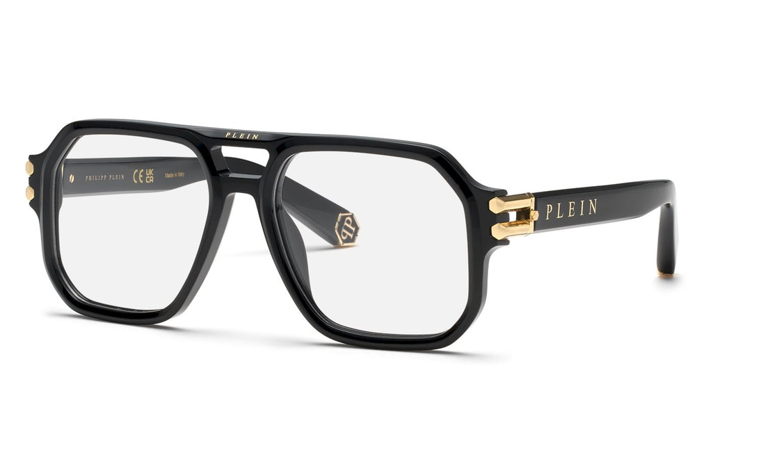 Translation missing: es.seo.product.type.gafas-graduadas philipp plein vpp148m 0700 negro square masculino talla 57mm - Translation missing: es.seo.product.alt.imagen-principal
