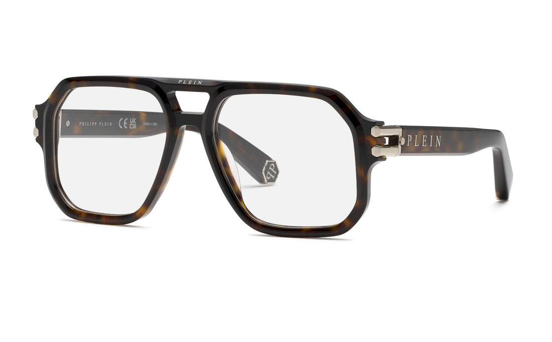 Translation missing: es.seo.product.type.gafas-graduadas philipp plein vpp148m 722k havana square masculino talla 57mm - Translation missing: es.seo.product.alt.imagen-principal