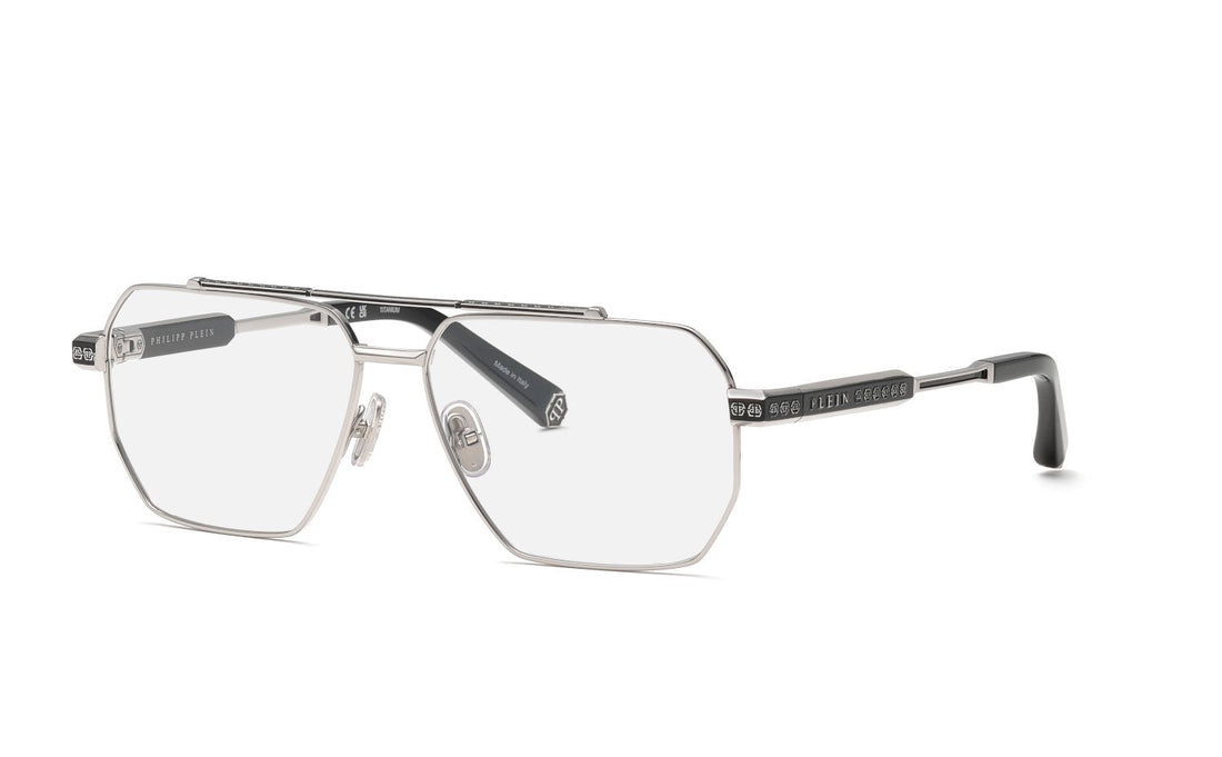 Translation missing: es.seo.product.type.gafas-graduadas philipp plein vpp157m 0583 negro geometric masculino talla 58mm - Translation missing: es.seo.product.alt.imagen-principal
