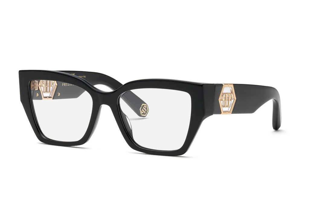 Translation missing: es.seo.product.type.gafas-graduadas philipp plein vpp164 0700 negro square femenino talla 54mm - Translation missing: es.seo.product.alt.imagen-principal