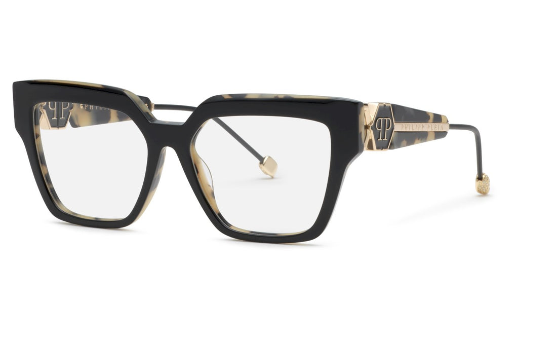 Translation missing: es.seo.product.type.gafas-graduadas philipp plein vpp165s 09ba negro square femenino talla 55mm - Translation missing: es.seo.product.alt.imagen-principal