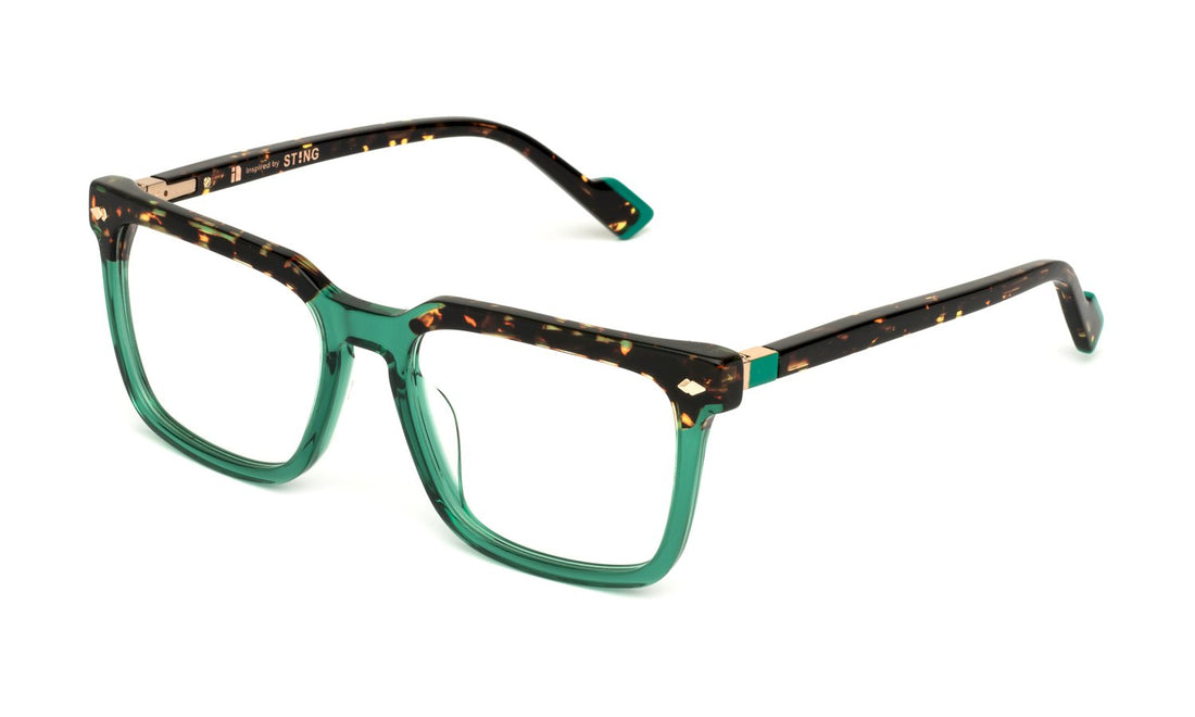 Translation missing: es.seo.product.type.gafas-graduadas sting vst530 0998 verde square masculino talla 54mm - Translation missing: es.seo.product.alt.imagen-principal