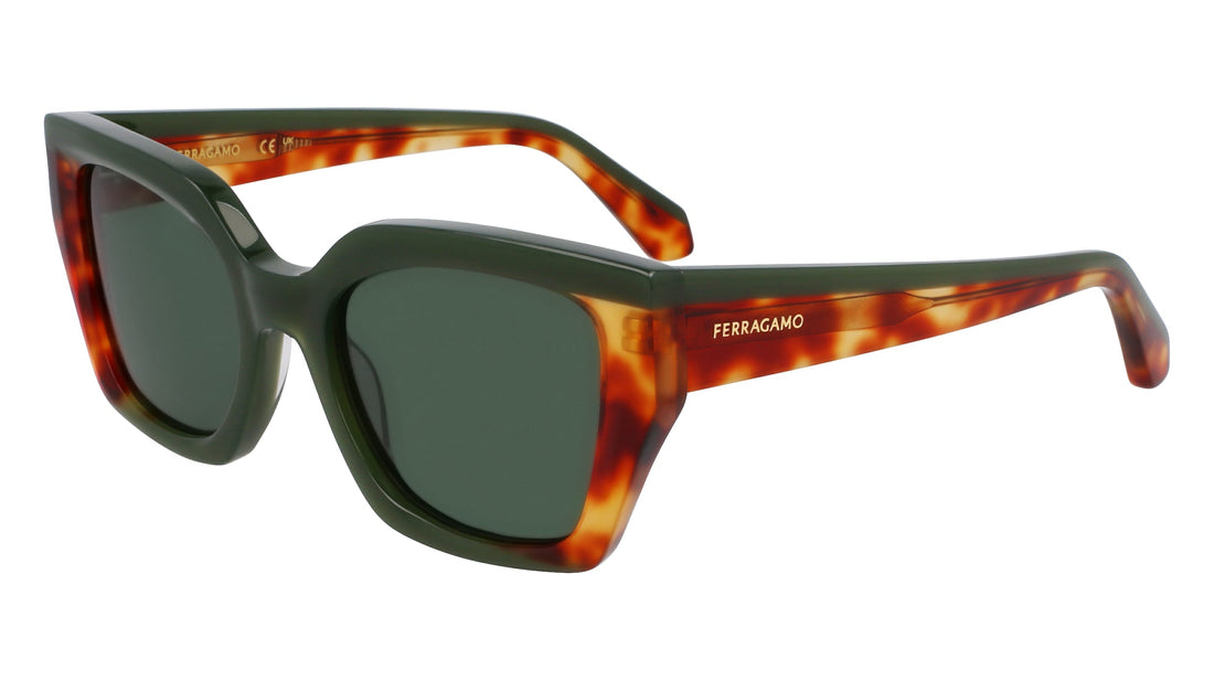 Translation missing: es.seo.product.type.gafas-de-sol ferragamo sf2035s 335 caqui square femenino talla 52mm - Translation missing: es.seo.product.alt.imagen-secundaria