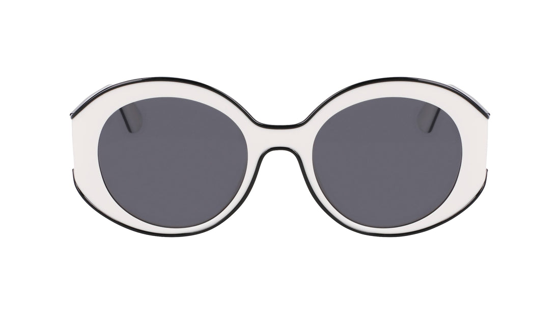 Translation missing: es.seo.product.type.gafas-de-sol longchamp lo758s 107 blanco oval femenino talla 53mm - Translation missing: es.seo.product.alt.imagen-principal