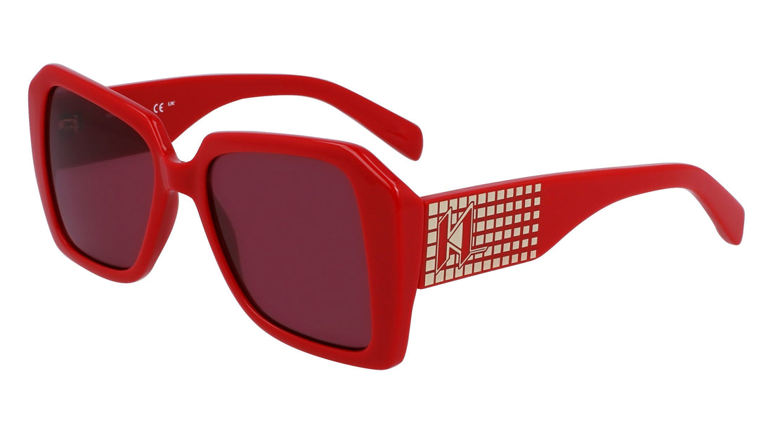 Translation missing: es.seo.product.type.gafas-de-sol karl lagerfeld kl6140s 600 rojo rectangular femenino talla 53mm - Translation missing: es.seo.product.alt.imagen-principal