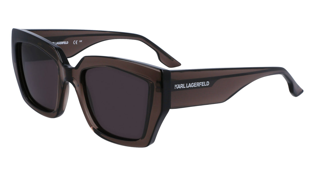 Translation missing: es.seo.product.type.gafas-de-sol karl lagerfeld kl6143s 020 gris rectangular femenino talla 53mm - Translation missing: es.seo.product.alt.imagen-secundaria