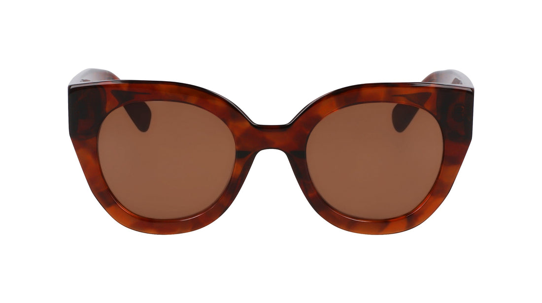 Translation missing: es.seo.product.type.gafas-de-sol longchamp lo750s 237 marron round femenino talla 49mm - Translation missing: es.seo.product.alt.imagen-principal
