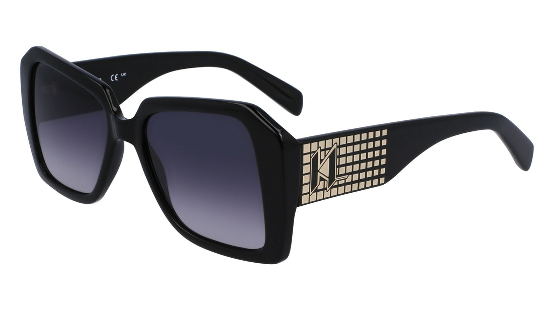 Translation missing: es.seo.product.type.gafas-de-sol karl lagerfeld kl6140s 001 negro rectangular femenino talla 53mm - Translation missing: es.seo.product.alt.imagen-secundaria