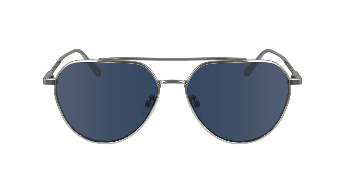 Translation missing: es.seo.product.type.gafas-de-sol calvin klein ck24100s 045 plateado pilot unisex talla 57mm - Translation missing: es.seo.product.alt.imagen-principal