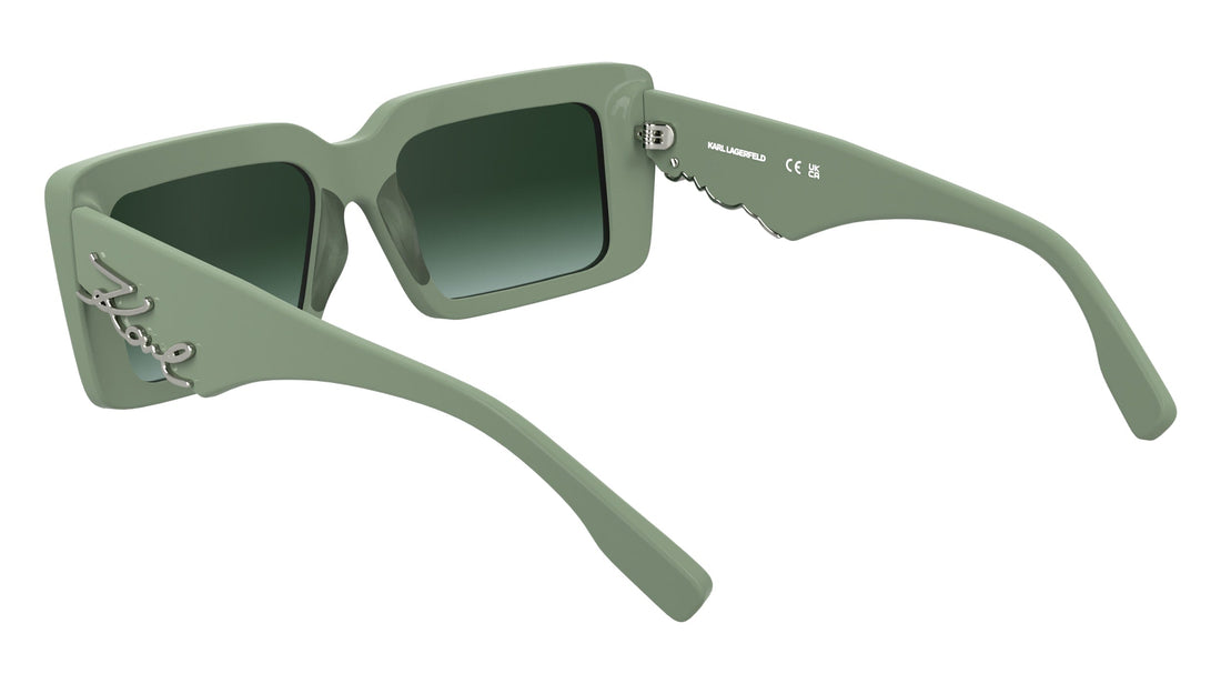 Translation missing: es.seo.product.type.gafas-de-sol karl lagerfeld kl6180s 316 verde rectangular femenino talla 53mm - Translation missing: es.seo.product.alt.imagen-secundaria