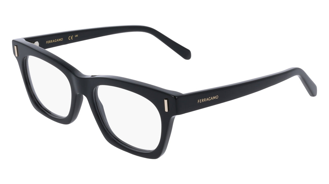 Translation missing: es.seo.product.type.gafas-graduadas ferragamo sf3025 001 negro rectangular femenino talla 51mm - Translation missing: es.seo.product.alt.imagen-secundaria