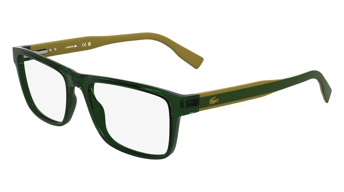 Translation missing: es.seo.product.type.gafas-graduadas lacoste l2973 301 verde rectangular masculino talla 56mm - Translation missing: es.seo.product.alt.imagen-secundaria