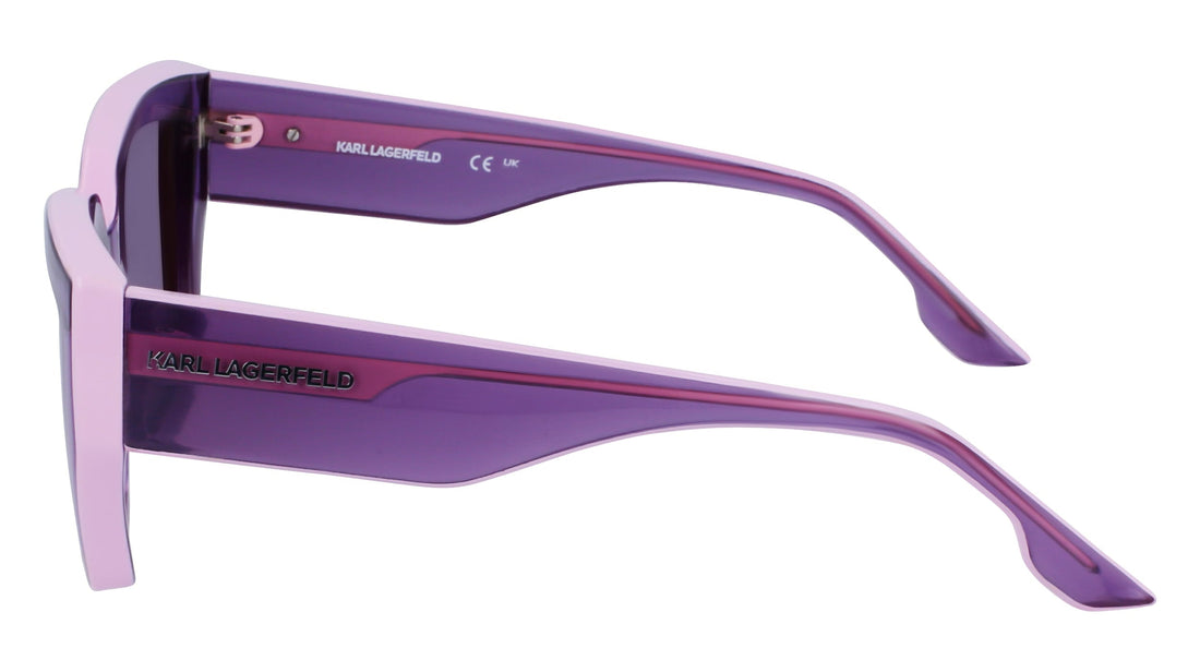 Translation missing: es.seo.product.type.gafas-de-sol karl lagerfeld kl6143s 662 rosa rectangular femenino talla 53mm - Translation missing: es.seo.product.alt.imagen-secundaria