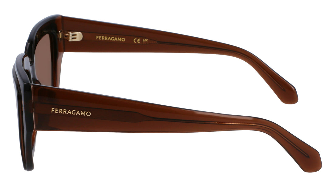 Translation missing: es.seo.product.type.gafas-de-sol ferragamo sf2002s 233 marron square femenino talla 55mm - Translation missing: es.seo.product.alt.imagen-secundaria
