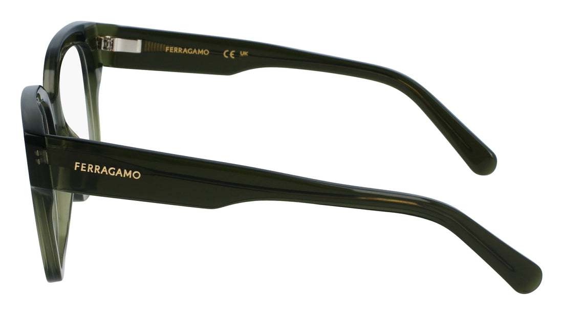 Translation missing: es.seo.product.type.gafas-graduadas ferragamo sf2952n 320 verde rectangular femenino talla 53mm - Translation missing: es.seo.product.alt.imagen-principal