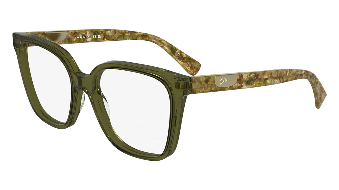 Translation missing: es.seo.product.type.gafas-graduadas longchamp lo2765 319 verde rectangular femenino talla 55mm - Translation missing: es.seo.product.alt.imagen-secundaria