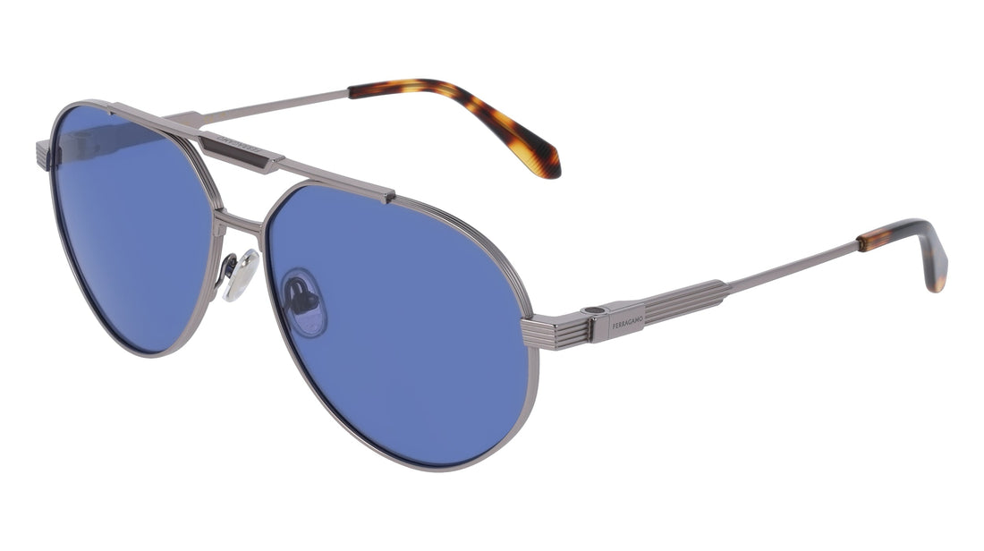 Translation missing: es.seo.product.type.gafas-de-sol ferragamo sf327s 021 gris pilot masculino talla 62mm - Translation missing: es.seo.product.alt.imagen-secundaria