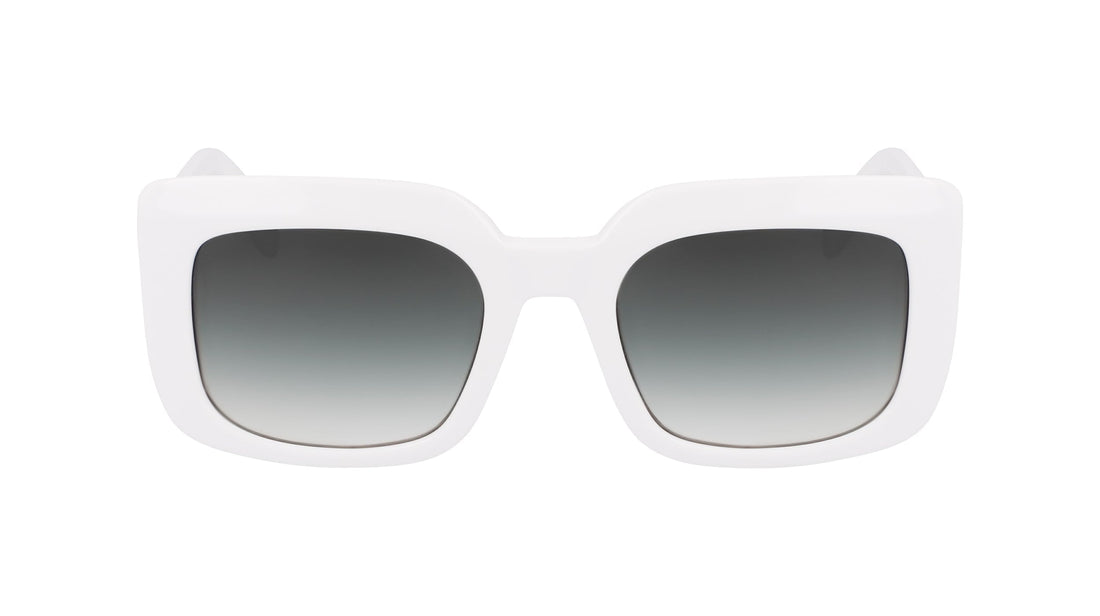 Translation missing: es.seo.product.type.gafas-de-sol longchamp lo753s 109 blanco rectangular femenino talla 51mm - Translation missing: es.seo.product.alt.imagen-principal