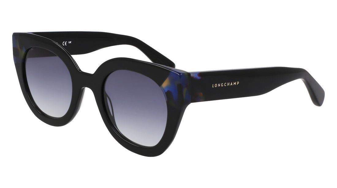 Translation missing: es.seo.product.type.gafas-de-sol longchamp lo750s 012 negro round femenino talla 49mm - Translation missing: es.seo.product.alt.imagen-secundaria