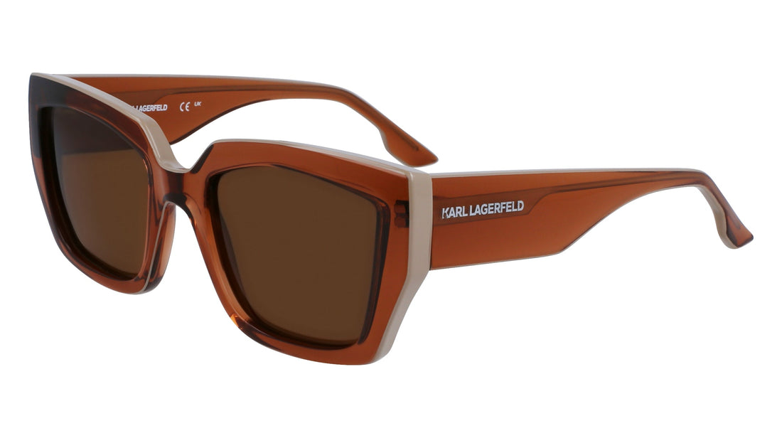 Translation missing: es.seo.product.type.gafas-de-sol karl lagerfeld kl6143s 246 tortoise rectangular femenino talla 53mm - Translation missing: es.seo.product.alt.imagen-secundaria