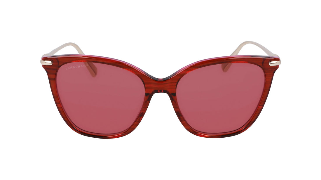 Translation missing: es.seo.product.type.gafas-de-sol longchamp lo757s 607 rojo rectangular femenino talla 55mm - Translation missing: es.seo.product.alt.imagen-principal