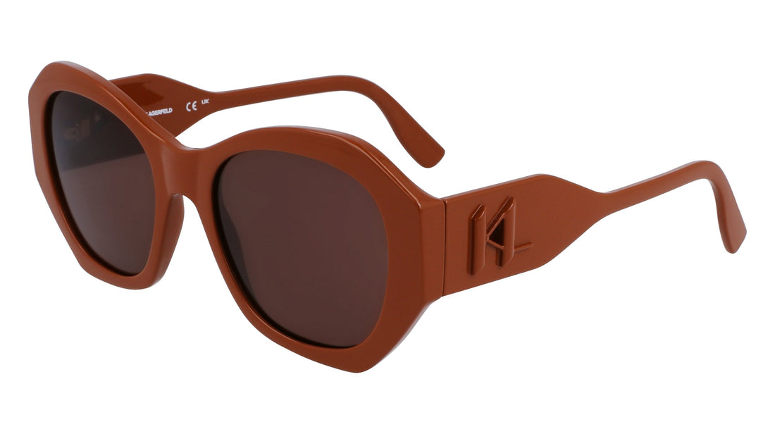 Translation missing: es.seo.product.type.gafas-de-sol karl lagerfeld kl6146s 200 marron rectangular femenino talla 54mm - Translation missing: es.seo.product.alt.imagen-principal