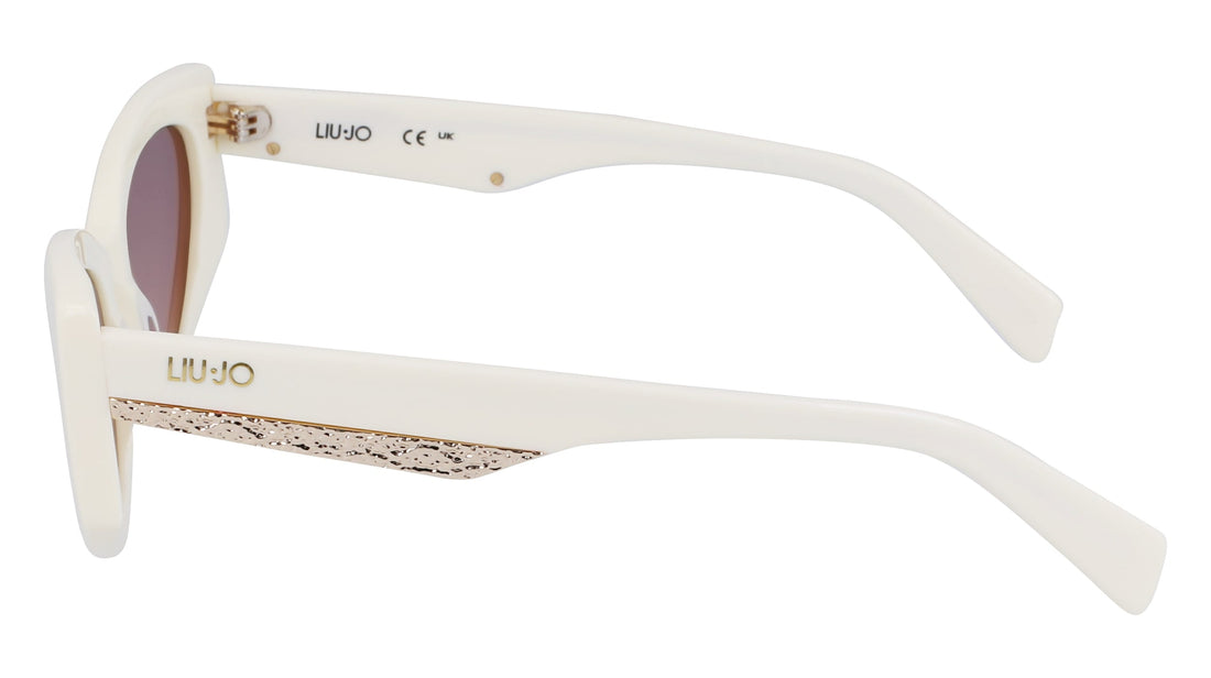 Translation missing: es.seo.product.type.gafas-de-sol liu jo lj792s 101 blanco cat eye femenino talla 52mm - Translation missing: es.seo.product.alt.imagen-principal