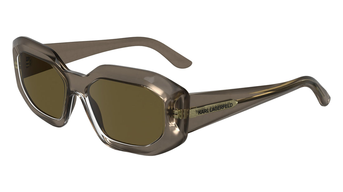 Translation missing: es.seo.product.type.gafas-de-sol karl lagerfeld kl6167s 278 beige rectangular femenino talla 53mm - Translation missing: es.seo.product.alt.imagen-principal
