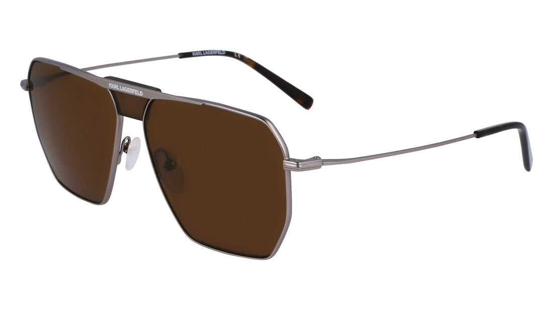 Translation missing: es.seo.product.type.gafas-de-sol karl lagerfeld kl350s 042 plateado pilot masculino talla 58mm - Translation missing: es.seo.product.alt.imagen-secundaria