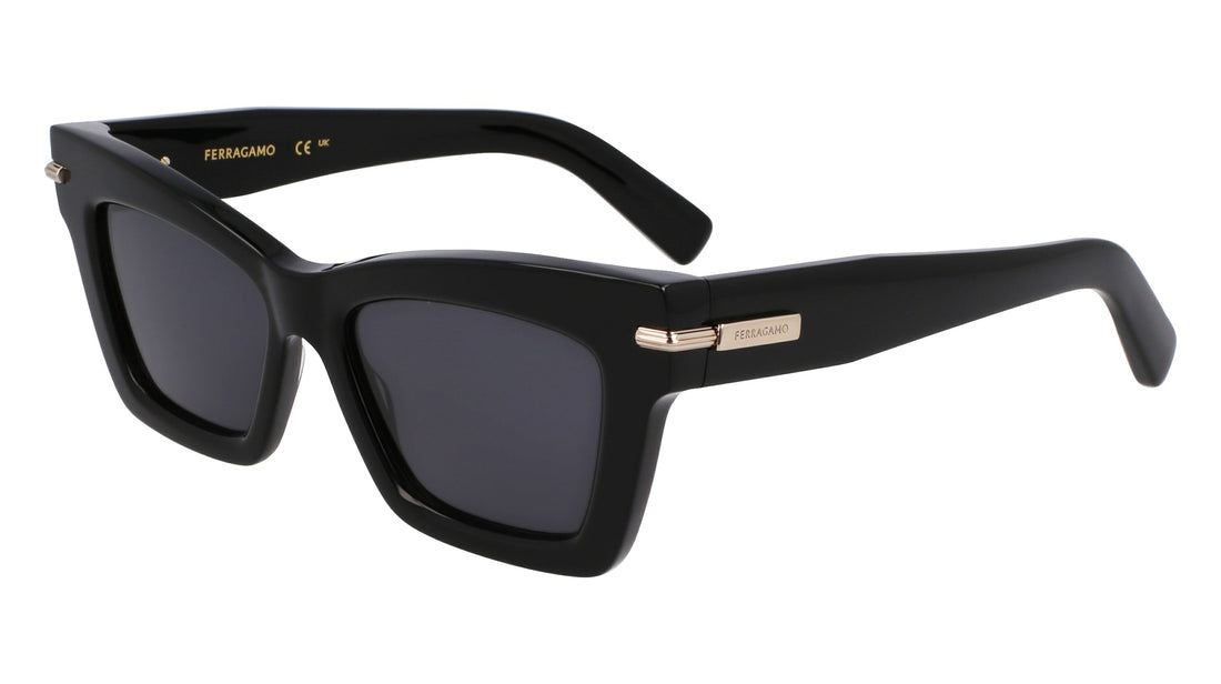 Translation missing: es.seo.product.type.gafas-de-sol ferragamo sf2031s 001 negro square femenino talla 52mm - Translation missing: es.seo.product.alt.imagen-secundaria